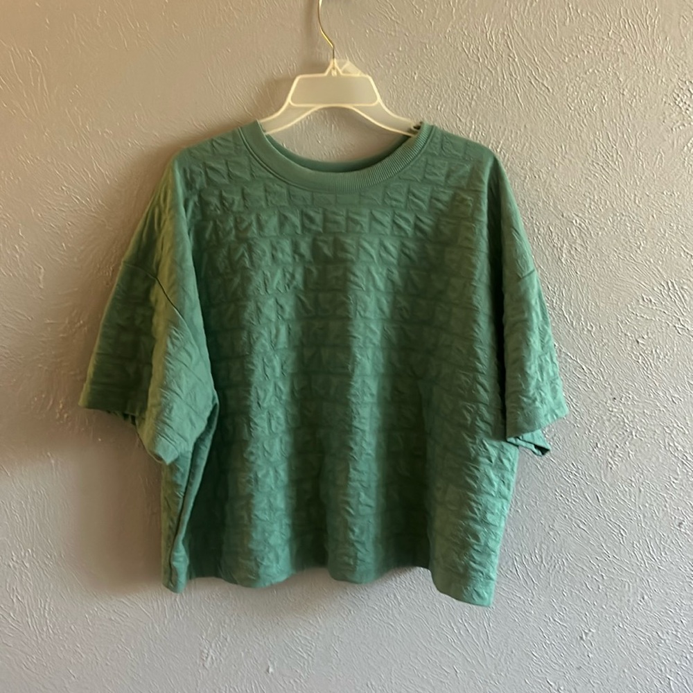 Blue Green Top